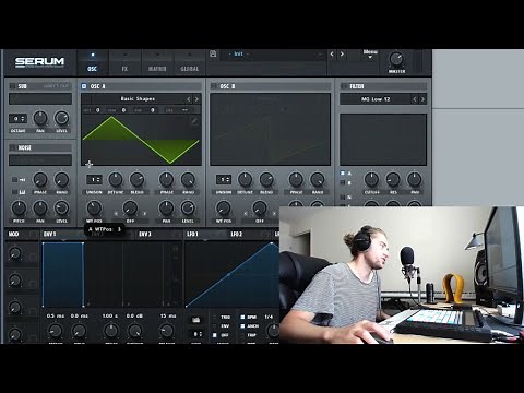 How To Make a Square, Sine or Triangle Wave in Serum