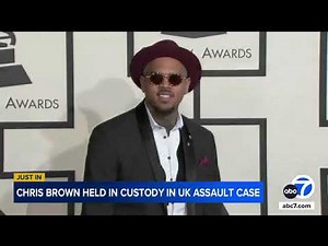 UK court orders singer Chris Brown held in custody over 2023 nightclub fight in London