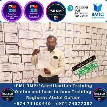 PMI-RMP® Success Story | Congratulations to Muthukumar | 2026