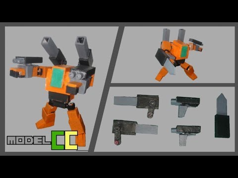 Cardboard Option Parts for Mecha Suit