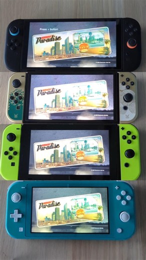 Burnout Paradise- Nintendo Switch 2 vs Switch OLED vs Switch vs Lite Speed Comparison