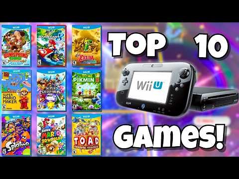The Top 10 BEST Wii U Games!