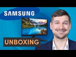 📦 Samsung T35F Monitor - Unboxing & Assembly