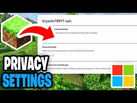 How To Change Privacy Settings On Minecraft! - Tutorial