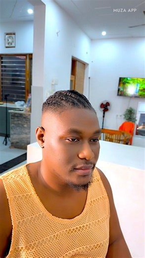 My husband new hairstyle is giving 100/100 minus nothing when your wife is your hairstylist you go enjoy well well | Lady B Kitchen & Lifestyle