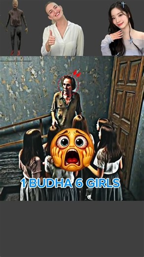 1 BUDHA 6 ladkiyon ke shath "TIKI TIKI" 😂👄 #granny #viral #video #shorts #youtube