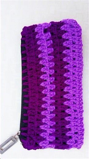 Cute Crochet Purse #knittig #crochet #handmade