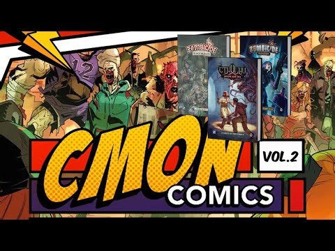 CMON Comics Vol 2 partie 2 : Zombicide Invader, Black plague et Death may die