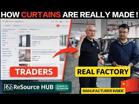 What Alibaba Traders Won’t Show You: How Curtains Are REALLY Made in China!