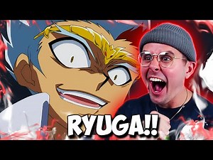 L - DRAGO!! RYUGA IS HERE!! | Beyblade Metal Fusion Episode 12 REACTION