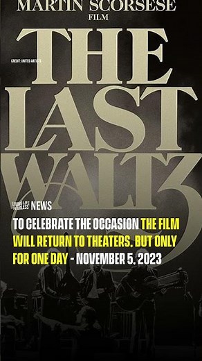 For Its 45th Anniversary, The Band’s ‘Last Waltz’ Documentary Will Return to Theaters #lastwaltz