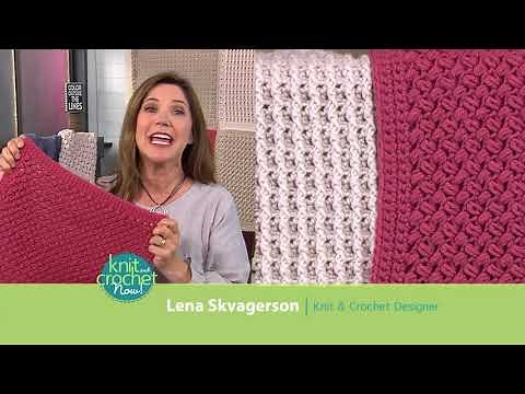 Knit and Crochet Now | Episode 1 | Bean stitches