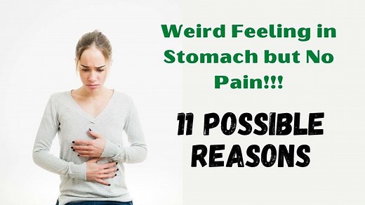 11 Common Causes of Stomach Feels Weird But No Pain