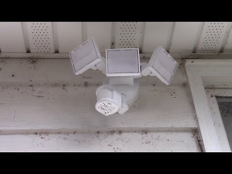 Koda Motion Activated LED Security Floodlight Costco Item 1600335 Install and Review