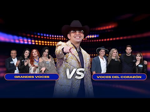 Grandes voces vs. Voces del corazón 🎙️🎶 ¡Un duelo lleno de potencia vocal! | 100 Mexicanos VIP
