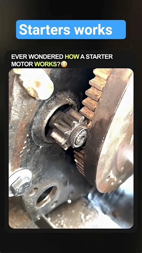 🚨How to engine starter works check this 🚗#carpart ‪@carworkshop223‬
