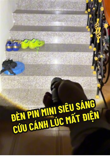 Đèn Pin Mini Siêu Sáng: Giải Pháp Khi Mất Điện