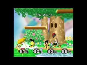 Smash Bros. Melee - Full Playthrough: Event Match Lv. 48 (Pikachu and Pichu) Episode #103