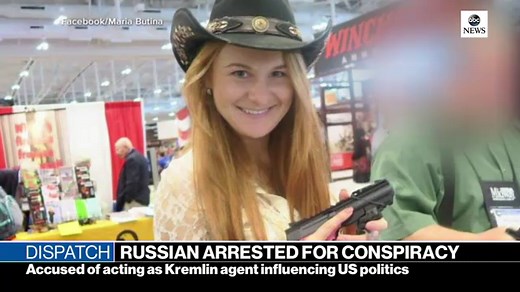 Russian woman arrested on charges she acted as Kremlin agent