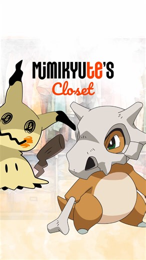 Cubone is crying because it missing its mom, and Mimikyu wants to help it feel better. Let me know what you think of this fit in the comments! #pokemonfanart #pokemontiktok #cubone #professorhowie