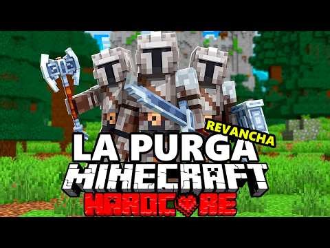 100 Jugadores Simulan una Purga Medieval en Minecraft... REVANCHA
