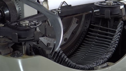 Free video - Typewriter, Ancient, To Write