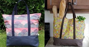 DIY Market Bag Sewing Tutorial