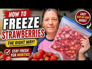 How to Freeze Strawberries So They Don't Turn Mushy