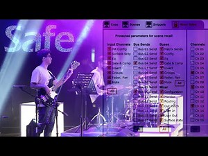 X32/M32: how to import channels from a different scene | Mixer Safes