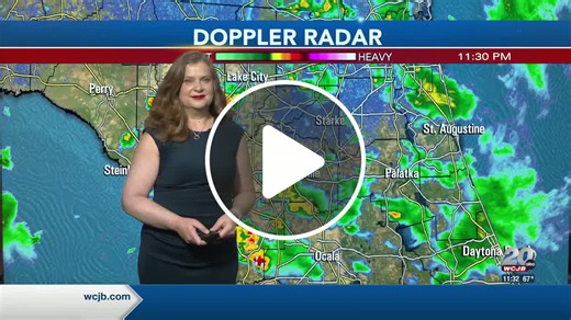 WCJB First Alert Weather Forecast | 11 p.m. Sunday - NewsBreak