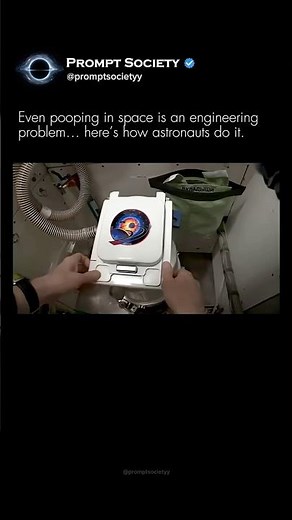 Astronauts Still have to Poop in Space… But What Happens to it? #Astronaut #Space #ISS #SpaceStation