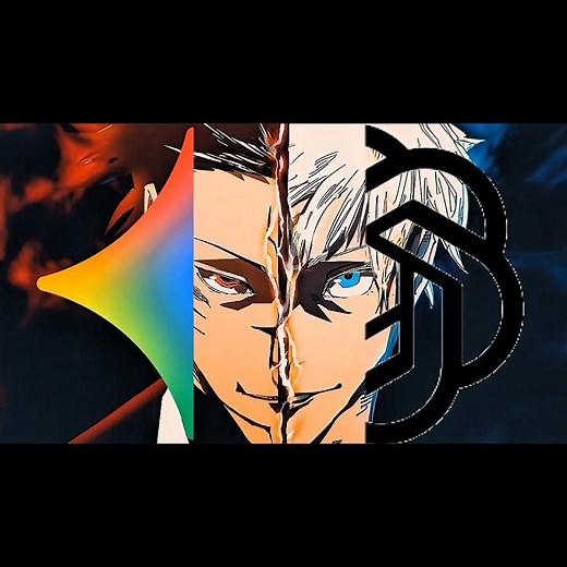 ChatGPT vs. Google: The Ultimate AI Battle | Jujutsu Kaisen Style ⚔️