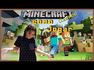 ✔ COMO JOGAR MINECRAFT (TUTORIAL PASSO A PASSO PARA INICIANTES) - PRIMEIRA NOITE!