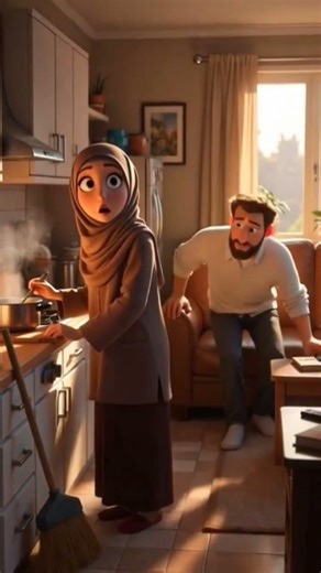 "رسالة لكل زوج لا يقدّر زوجته"🥲 #ترند #ضحك #ذكاء_اصطناعي #fyp #viral #Shorts