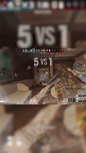 I might be the goat 😂 #r6siege #gaming #rainbowsix #funny #shorts