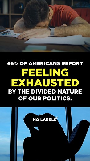 Unity and bipartisanship shouldn't be out of reach in modern America. In fact, they're the keys to solving the biggest challenges we face. It's time to put aside division and start working together—because that’s how we’ll build a stronger, more united nation. 🤝 Get involved: join.nolabels.org/join_us_fb | No Labels