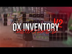 OX Inventory Reworked V2 for FiveM – Clothes as Items, Bags, Pockets, Weapons & Skeleton System!
