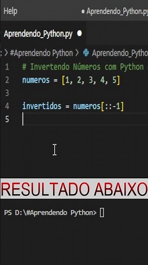 Invertendo Números com Python em 30 Segundos - ALUIZIO NETO