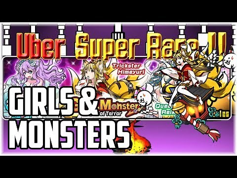 The Battle Cats | Girls & Monsters Event! All new uber units!