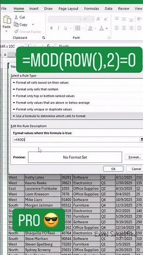 Your Excel Looks Messy ❌ Do This Instead | Highlight Every Other Row in Excel #exceltips