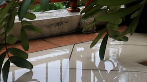 Rainwater Dripped Pooled On Balcony Stock Footage Video (100% Royalty-free) 3421488281 | Shutterstock