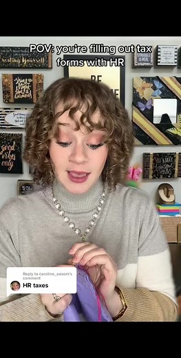 HR Comedy: Filling out Tax Forms Parody