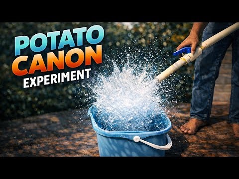 I Made a PVC Potato Cannon and This Happened 💥
