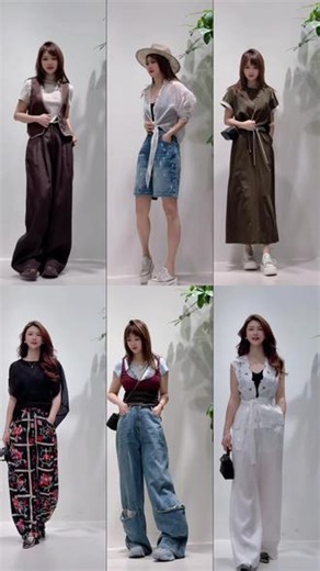 520穿搭合集🌼不慌不忙，自在欢喜，认真生活就是顶级浪漫#夏季高级感穿搭🌿 #芭莎BASHA #重庆巴南宝藏女装店 #芭莎徐瑜 #鱼洞