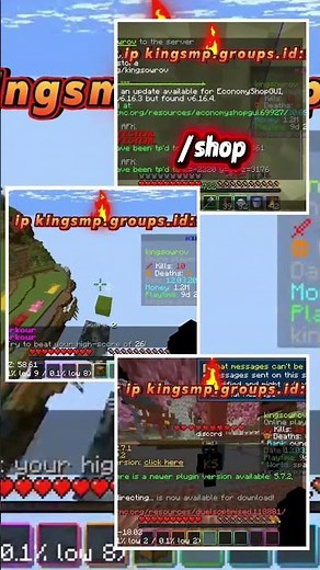 Java+bedrock server lifesteal+pvp+parkour server #minecraft #minecraftshorts #minecraftserver