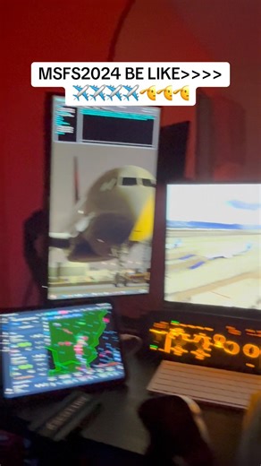 My Flight sim setup for 2026!!😍✈️🔥🔥 #tutorial #vatsim #winctrl #msfs2024 #pilot