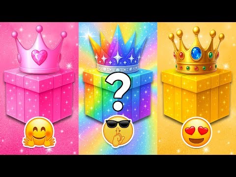 Choose Your Gift...! Would You Rather - Mystery Gift Edition 🎁🌈🤑 Quiz Shiba