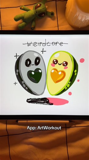 App: ArtWorkout #applepencil #art #artworkout #ipad #drawing