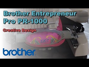 Brother Entrepreneur Pro PR-1000 | Creative Built-in Designs Feature Overview