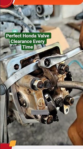 ​Perfect Honda Valve Clearance Every Time #shortvideo #mechanic